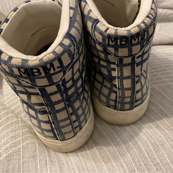 Marc by Marc Jacobs Mylo-Print Canvas High Tops size 40 us9 - Picture 2 of 9